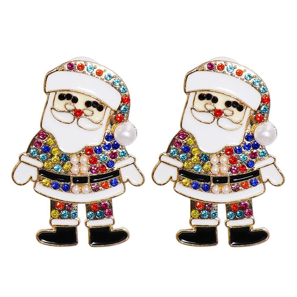 Santa Claus Earrings Christmas